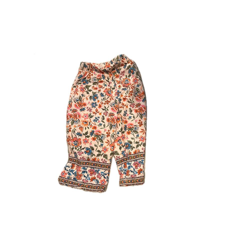 Btween Baby Floral Girl's Top Bottom Set 18Mos - Picture 4 of 6